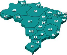 Clique no mapa - Representantes Rebitat